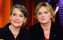 Monica Bleibtreu und Elke Heidenreich